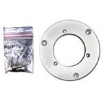 Lopolight Circular Baseplate f/Horizontal Mount Lights in Silver