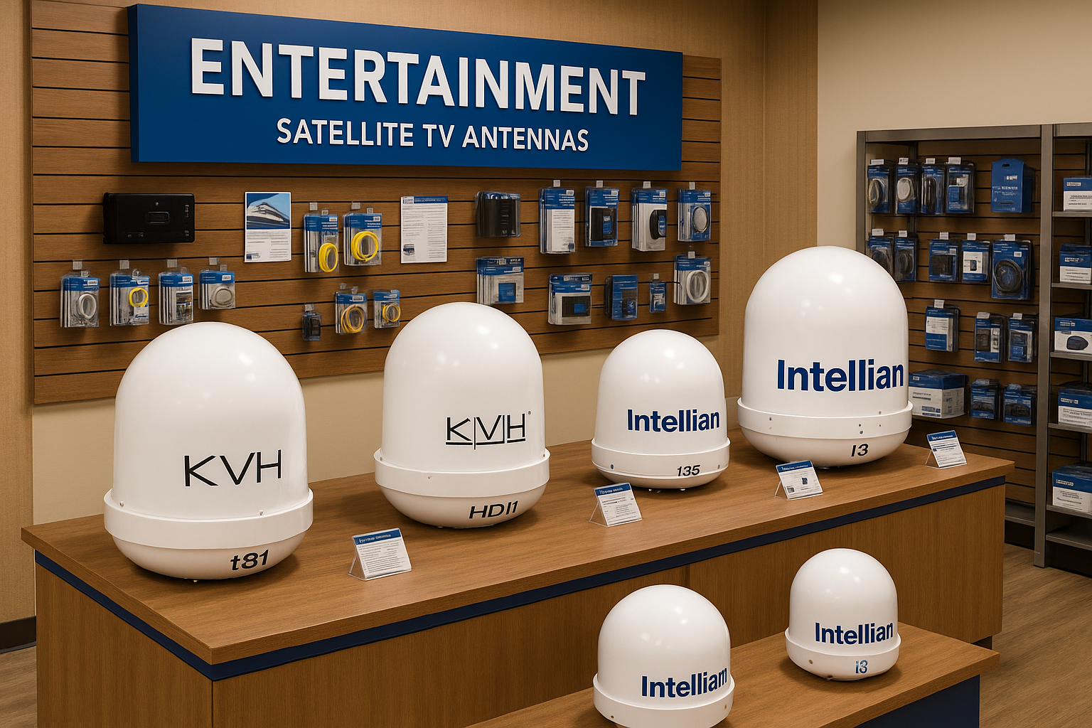 Marine Entertainment - Satellite TV Antennas
