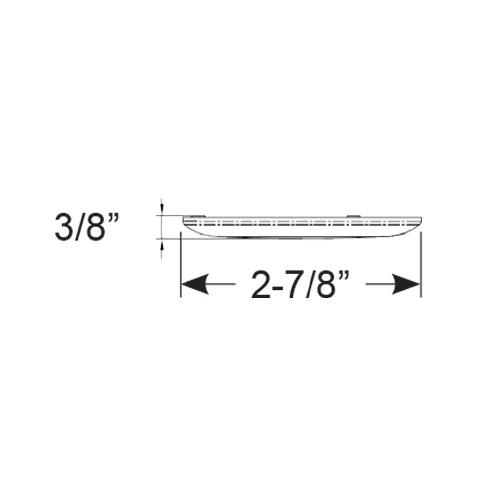 Scandvik B3 Downlight Surface Mount - Cool White - SS Trim - IP67 - 12/24V [41320P] - BuoyMart.com  Dome/Down Lights Scandvik
