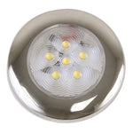 Scandvik B3 Downlight Surface Mount - Cool White - SS Trim - IP67 - 12/24V [41320P] - BuoyMart.com  Dome/Down Lights Scandvik