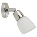 Scandvik SS Reading Light w/Frosted Glass Shade - 10-30V [41365P] - BuoyMart.com  Interior / Courtesy Light Scandvik
