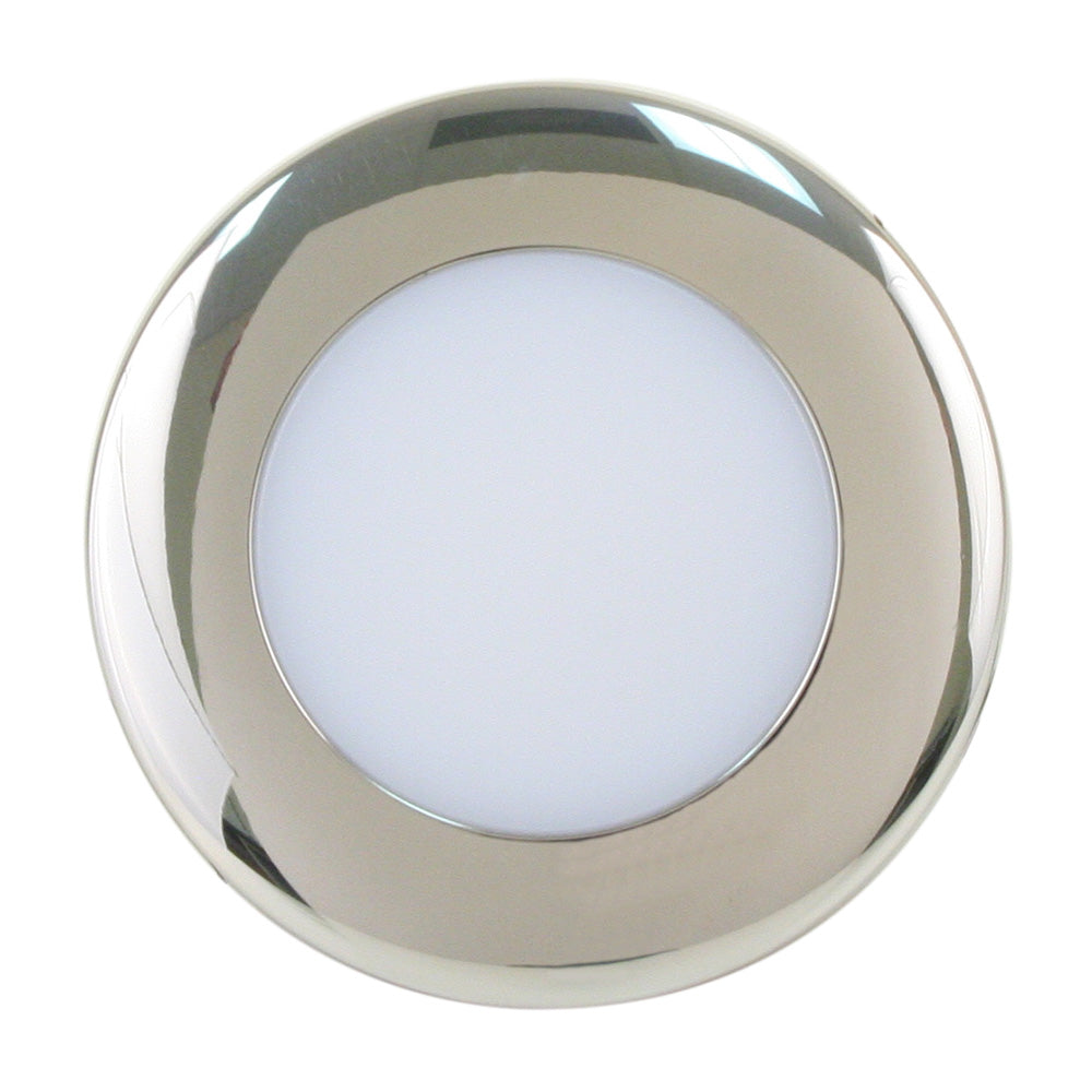 Scandvik A2.5 4 Color Downlight w/SS Trim - 8-30V [41416P] - BuoyMart.com  Dome/Down Lights Scandvik