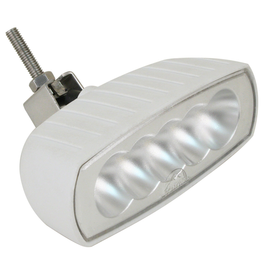 Scandvik Bracket Mount LED Spreader Light - White [41440P] - BuoyMart.com  Flood/Spreader Lights Scandvik