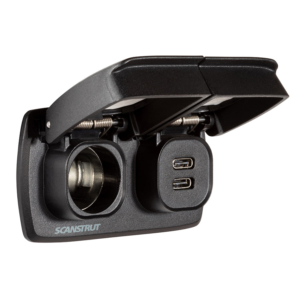 Scanstrut Flip Pro Multi - Dual USB-C  12V Power Socket [SC-MULTI-F1] - BuoyMart.com  Accessories Scanstrut