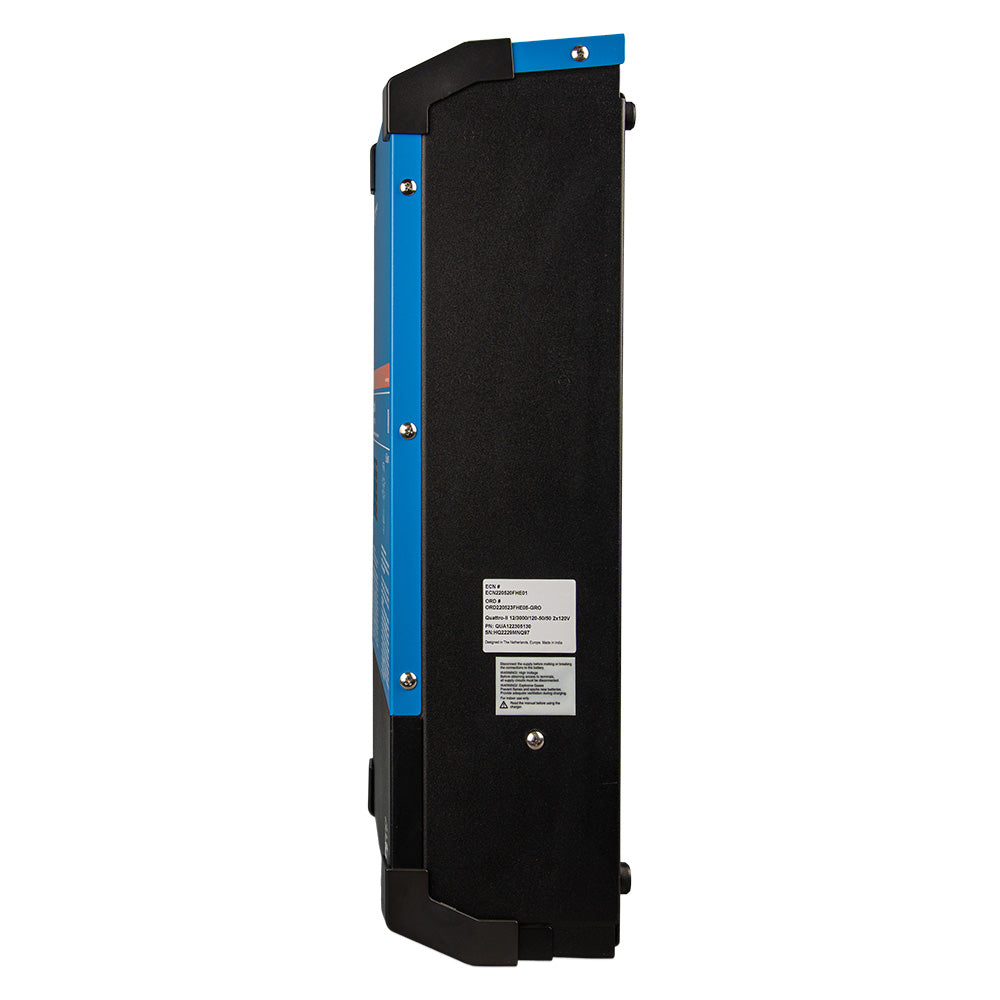Victron Quattro-II - 24/3000 - 70-50/50 - 2X 120V [QUA242305130] - BuoyMart.com  Charger/Inverter Combos Victron Energy