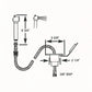 Scandvik Recessed Transom Shower w/6 Hose - White [10055P] - BuoyMart.com  Accessories Scandvik