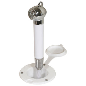 Scandvik Recessed Transom Shower w/6 Hose - White [10055P] - BuoyMart.com  Accessories Scandvik
