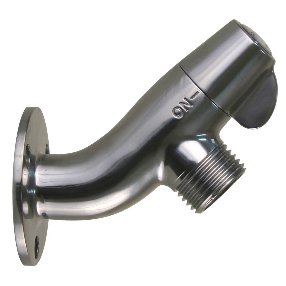 Scandvik Ceramic Angled Washdown Valve - SS Spigot [10175P] - BuoyMart.com  Accessories Scandvik