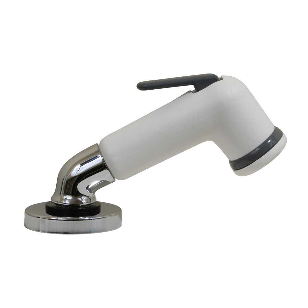 Scandvik Elbow Sprayer - Handle Pull Out - White w/6 Hose [10191P] - BuoyMart.com  Accessories Scandvik