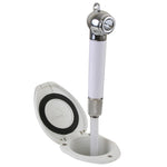 Scandvik Recessed Shower w/6 White Hose - Push-Button [12106P] - BuoyMart.com  Accessories Scandvik