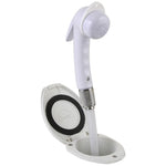 Scandvik Recessed Shower w/6 White Hose - Euro Trigger Sprayer [12107P] - BuoyMart.com  Accessories Scandvik