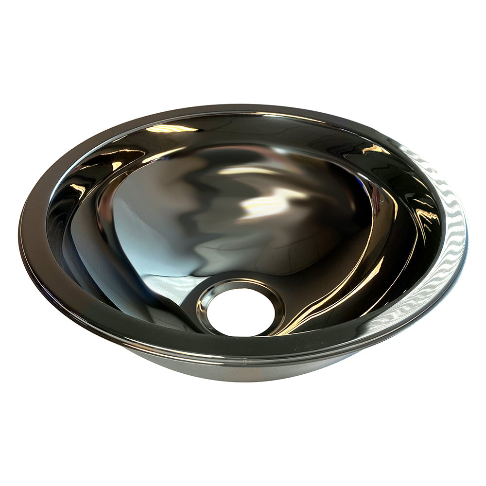 Scandvik SS Basin Sink - 11.5" x 5" - Mirror Finish [10201] - BuoyMart.com  Accessories Scandvik