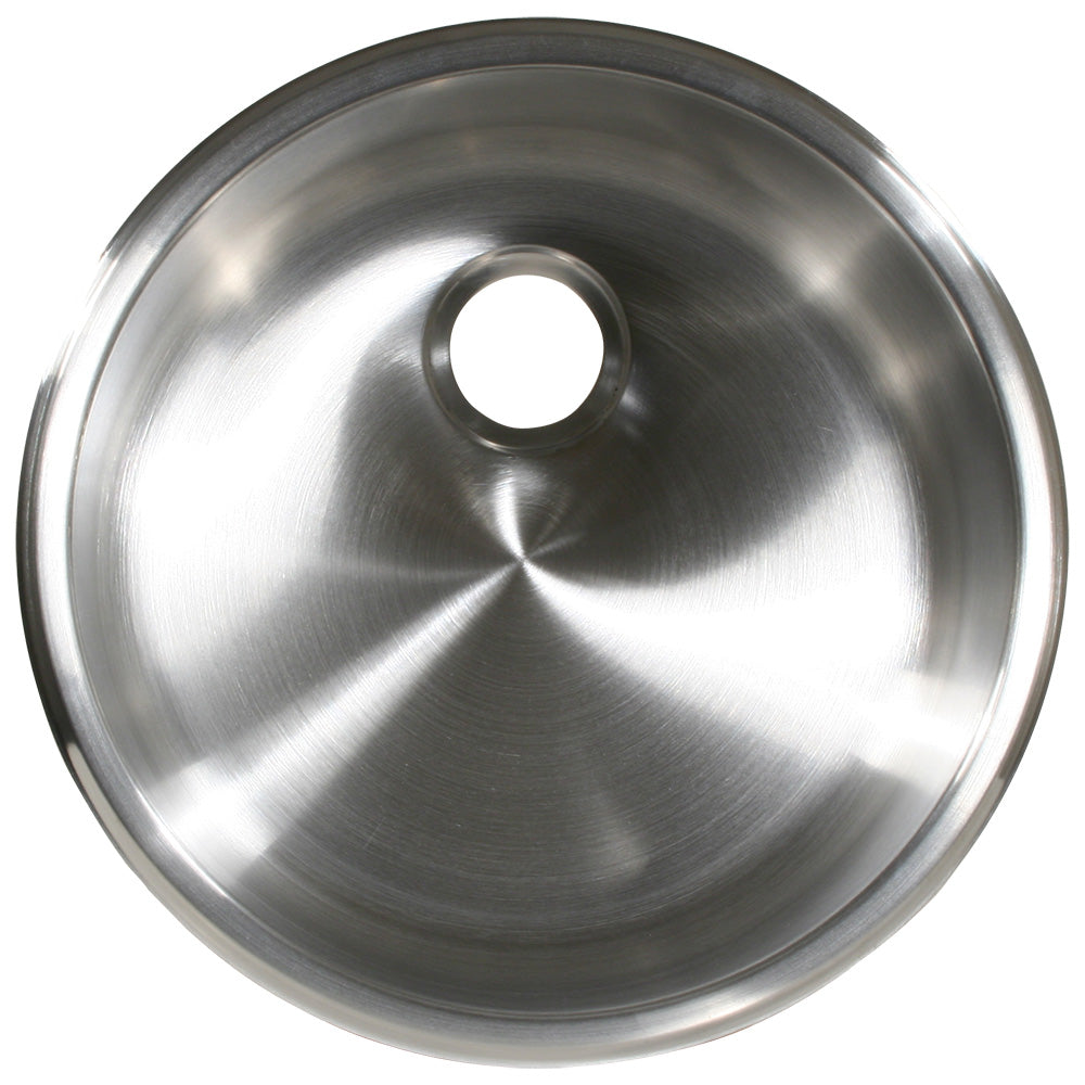 Scandvik SS Cylindrical Sink - (11-5/8" x 5") - Brushed Finish [10242] - BuoyMart.com  Accessories Scandvik