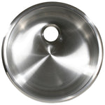 Scandvik SS Cylindrical Sink - (11-5/8" x 5") - Brushed Finish [10242] - BuoyMart.com  Accessories Scandvik