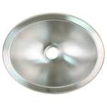 Scandvik Brushed SS Oval Sink - 13.25" x 10.5" [10281] - BuoyMart.com  Accessories Scandvik