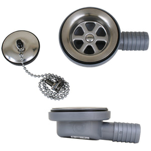 Scandvik Low Profile Drain Stopper - 1" Outlet [10306P] - BuoyMart.com  Accessories Scandvik