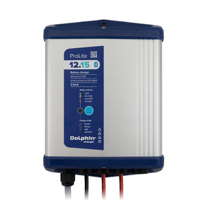 Dolphin Charger PROLITE Series Dolphin Battery Charger - 12V, 15A, 110VAC - 2 Outputs [99215] - BuoyMart.com  Battery Chargers Dolphin Charger