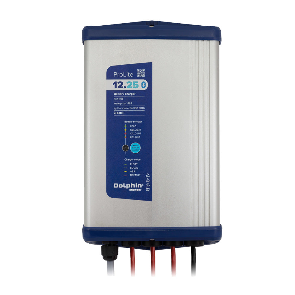 Dolphin Charger PROLITE Series Dolphin Battery Charger - 12V, 25A, 110/220VAC - 3 Outputs [99225] - BuoyMart.com  Battery Chargers Dolphin Charger