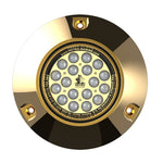 Metro Marine High-Output Submersible Underwater Light w/Intelligent Monochromatic LEDs - Aqua, 45 Beam [F-BMR1-A3-45] - BuoyMart.com  Underwater Lighting Metro Marine