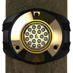Metro Marine High-Output Piling Mount Underwater Light w/Intelligent Monochromatic LEDs - Green, 90 Beam [F-PMR1-G3-90] - BuoyMart.com  Underwater Lighting Metro Marine