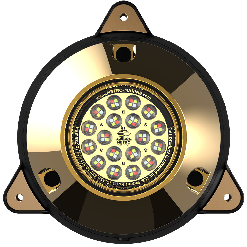 Metro Marine High-Output Surface Mount Underwater Light w/Intelligent Full Spectrum LEDs - RGBW, 90 Beam [F-SMR1-FS-90] - BuoyMart.com  Underwater Lighting Metro Marine