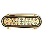 Metro Marine High-Output Elongated Underwater Light w/Intelligent Full Spectrum LEDs - RGBW, 45 Beam [F-BME1-H-FS-45] - BuoyMart.com  Underwater Lighting Metro Marine
