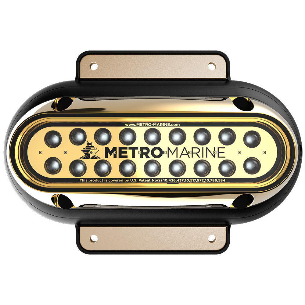Metro Marine High-Output Elongated Surface Mount Light w/Intelligent Monochromatic LEDs - Blue, 90 Beam [F-SME1-H-B3-90] - BuoyMart.com  Underwater Lighting Metro Marine