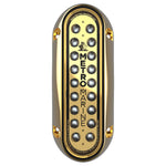 Metro Marine High-Output Elongated Vertical Mount Light w/Intelligent Monochromatic LEDs - Aqua, 45 Beam [F-BME1-V-A3-45] - BuoyMart.com  Underwater Lighting Metro Marine