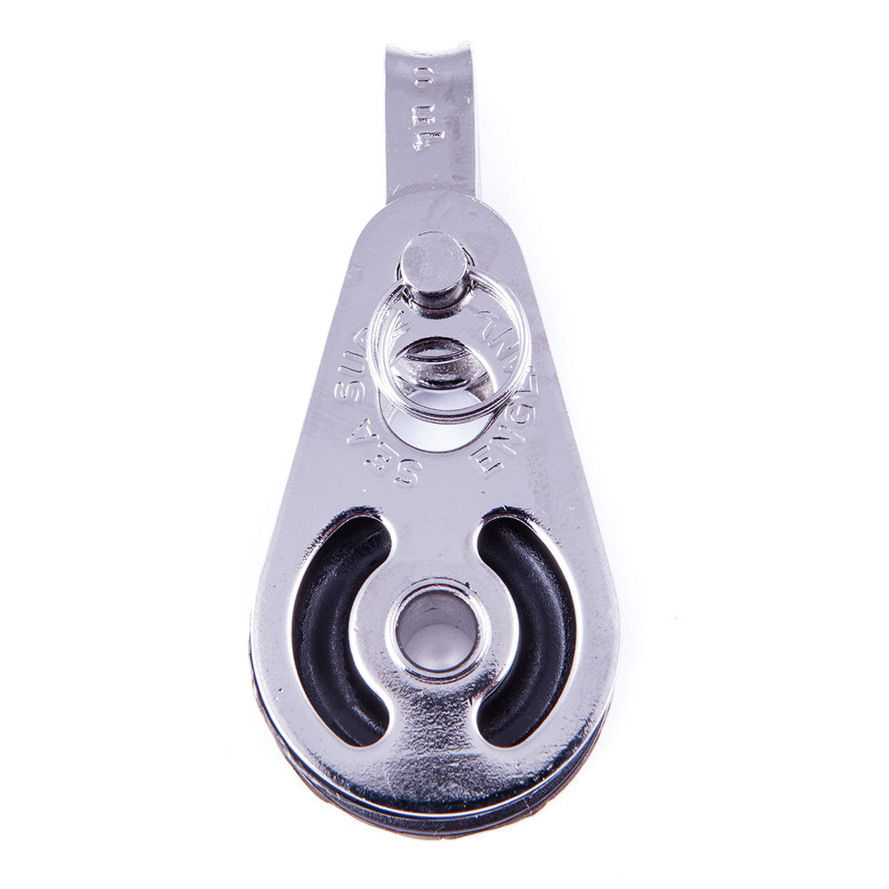 SeaSure 25mm Single Block w/Shackle [00.08CRD] - BuoyMart.com  Blocks SeaSure