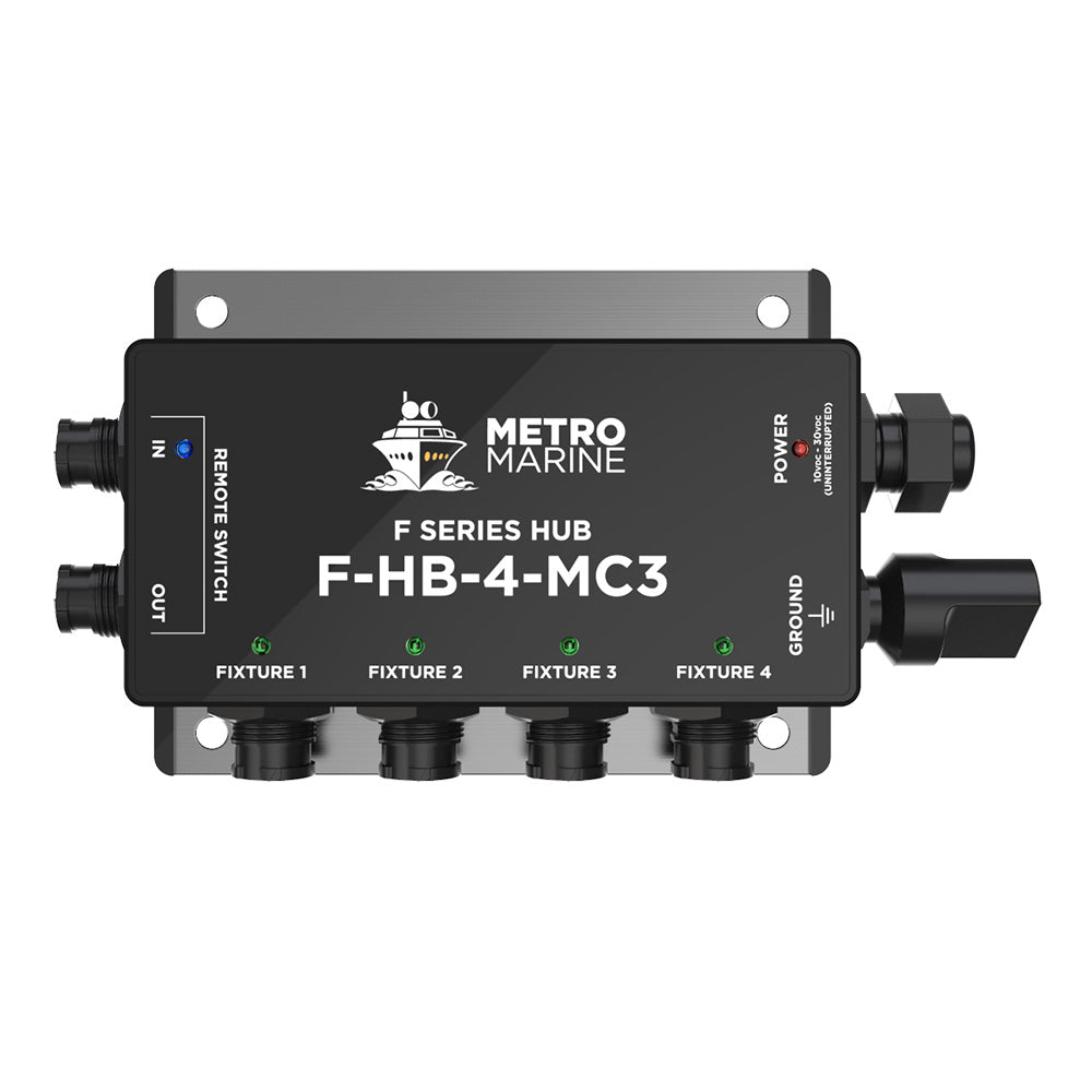 Metro Marine Single Color Hub - 4 Outputs [F-HB-4-MC3] - BuoyMart.com  Accessories Metro Marine