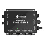 Metro Marine Full Spectrum Hub - 2 Outputs [F-HB-2-FS5] - BuoyMart.com  Accessories Metro Marine