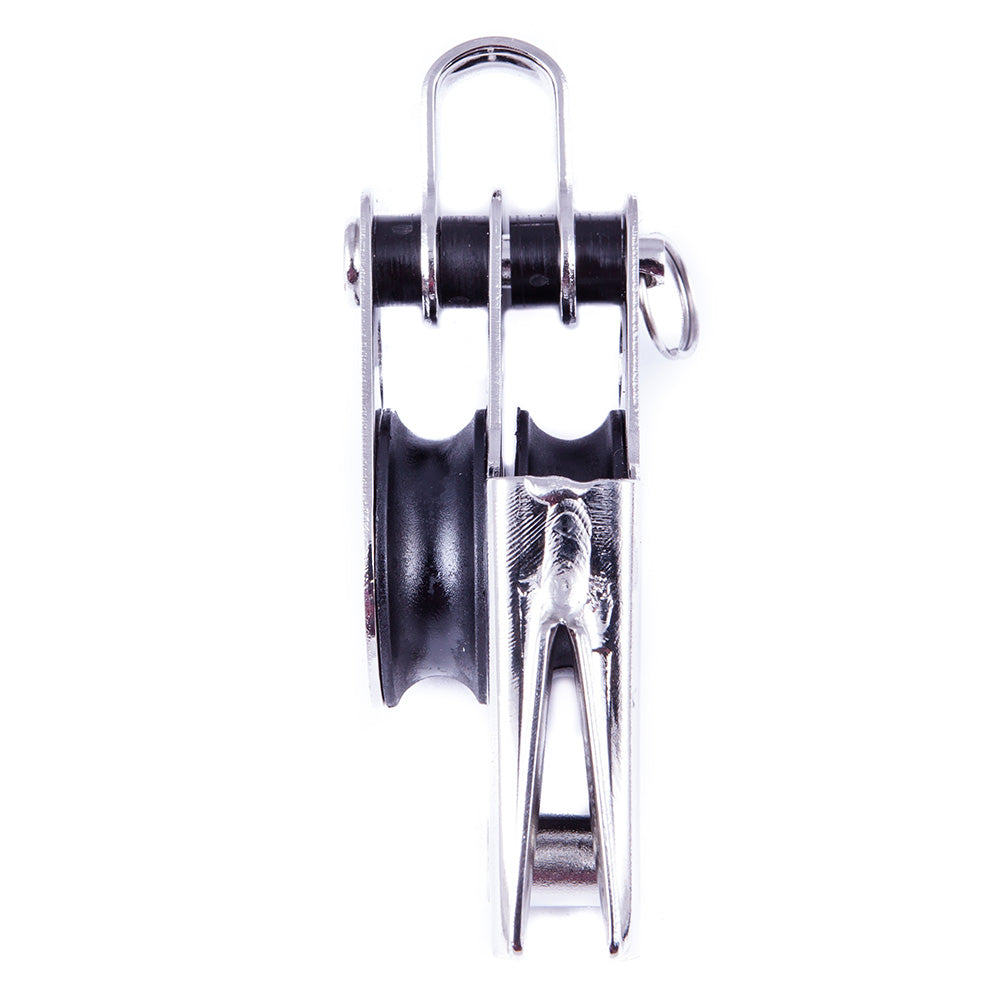 SeaSure 25mm Double Block w/V-Jam [00.25CRD] - BuoyMart.com  Blocks SeaSure