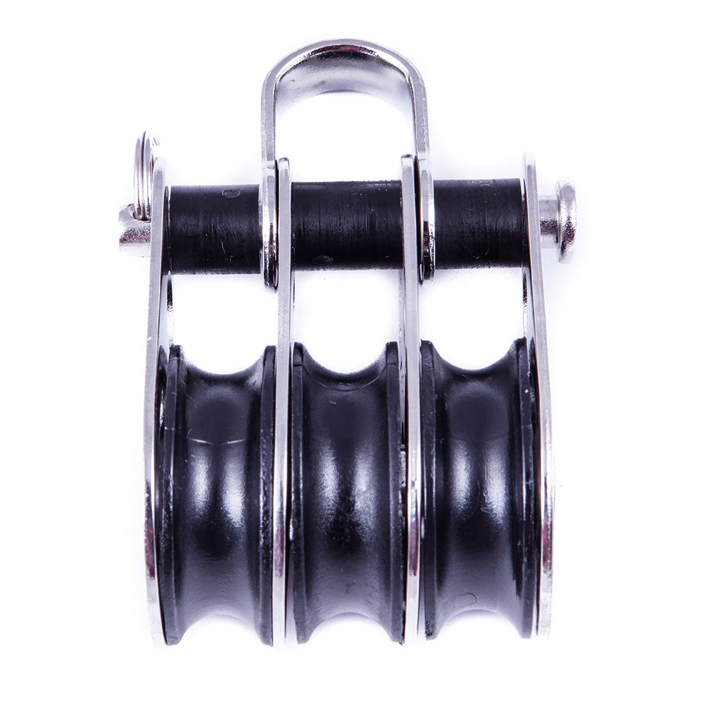 SeaSure 25mm Treble Block w/Shackle [00.31CRD] - BuoyMart.com  Blocks SeaSure