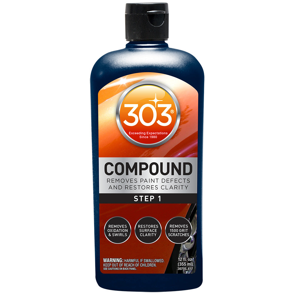 303 Compound Step 1 - 12oz [30705] - BuoyMart.com  Cleaning 303