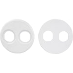 Sea-Dog 4" Gauge Power Socket Adapter Mounting Plate - White [426104-1] - BuoyMart.com  Accessories Sea-Dog