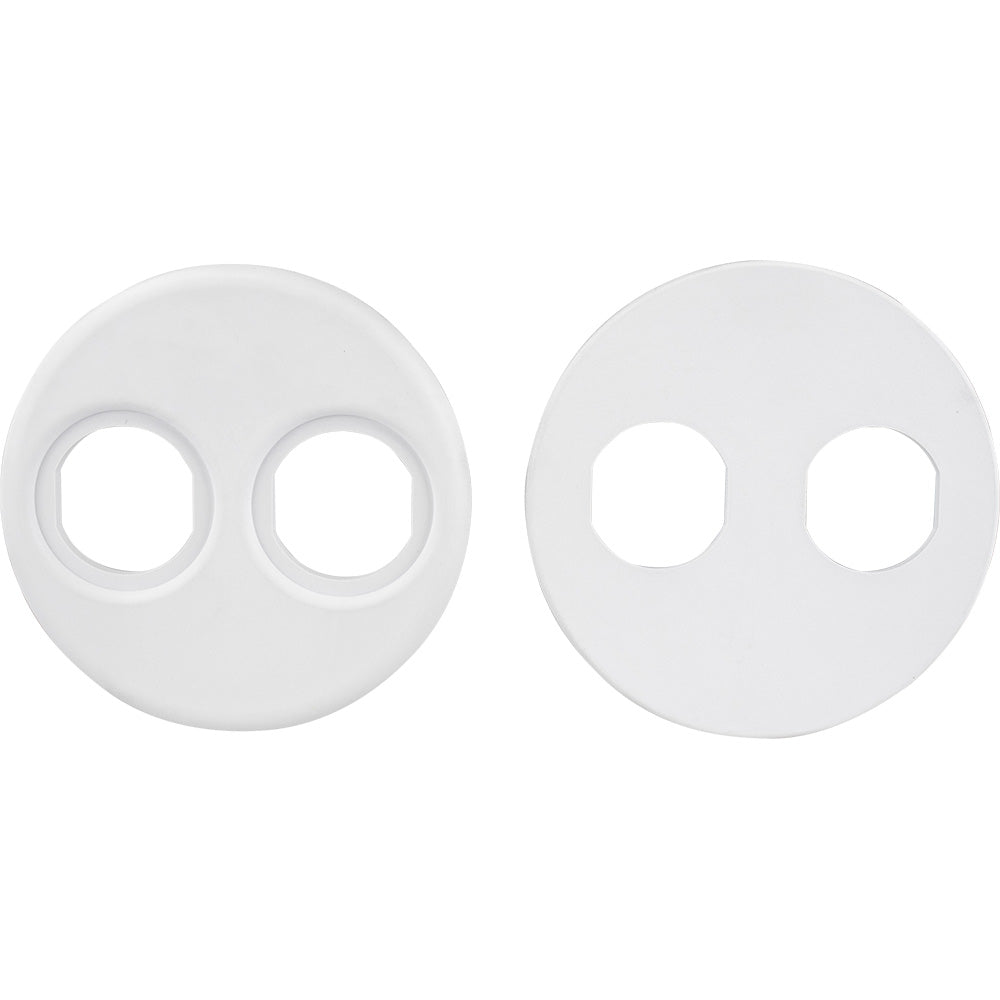Sea-Dog 4" Gauge Power Socket Adapter Mounting Plate - White [426104-1] - BuoyMart.com  Accessories Sea-Dog