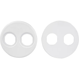 Sea-Dog 4" Gauge Power Socket Adapter Mounting Plate - White [426104-1] - BuoyMart.com  Accessories Sea-Dog