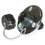 T-H Marine Washdown Valve w/Chrome Base [WDV-1CP-DP] - BuoyMart.com  Fittings T-H Marine Supplies