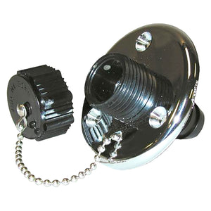 T-H Marine Washdown Valve w/Chrome Base [WDV-1CP-DP] - BuoyMart.com  Fittings T-H Marine Supplies