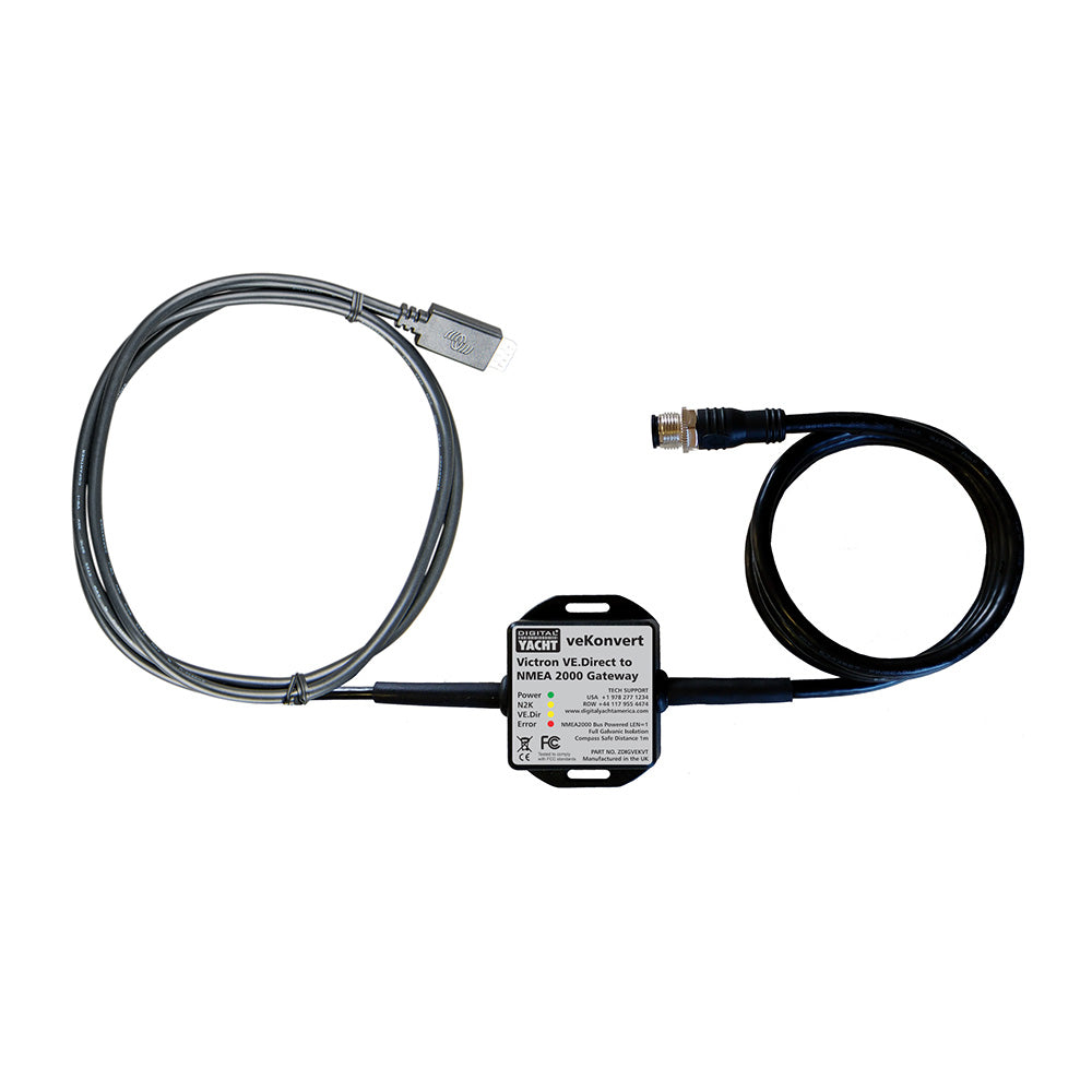 Digital Yacht veKonvert NMEA 2000 Gateway f Victron VE.Direct Output Devices - SmartShunts, BMVs, & MPPTs [ZDIGVEKVT] - BuoyMart.com  Accessories Digital Yacht