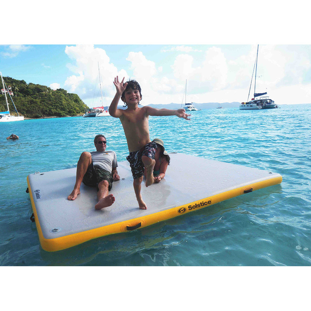 Solstice Watersports 10 x 10 Inflatable Dock [31010] - BuoyMart.com  Inflatable Docks & Mats Solstice Watersports