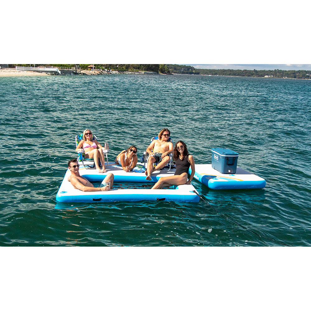 Solstice Watersports 10 x 8 Rec Mesh Dock w/Removable Insert [38180] - BuoyMart.com  Inflatable Docks & Mats Solstice Watersports