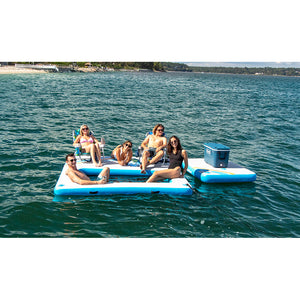 Solstice Watersports 10 x 8 Rec Mesh Dock w/Removable Insert [38180] - BuoyMart.com  Inflatable Docks & Mats Solstice Watersports
