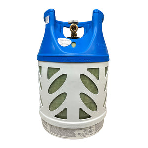 Viking Cylinders 17lb Vertical Fiberglass Composite LPG Cylinder w/Type 1 Valve - OPD, DOT, TC Approved [1420-0017] - BuoyMart.com  Deck / Galley Viking Cylinders