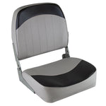Wise Standard Low-Back Fishing Seat - Grey/Charcoal [8WD734PLS-664] - BuoyMart.com  Seating Wise Seats