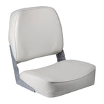 Wise Super Value Low-Back Fishing Seat - White [3313-710] - BuoyMart.com  Seating Wise Seats