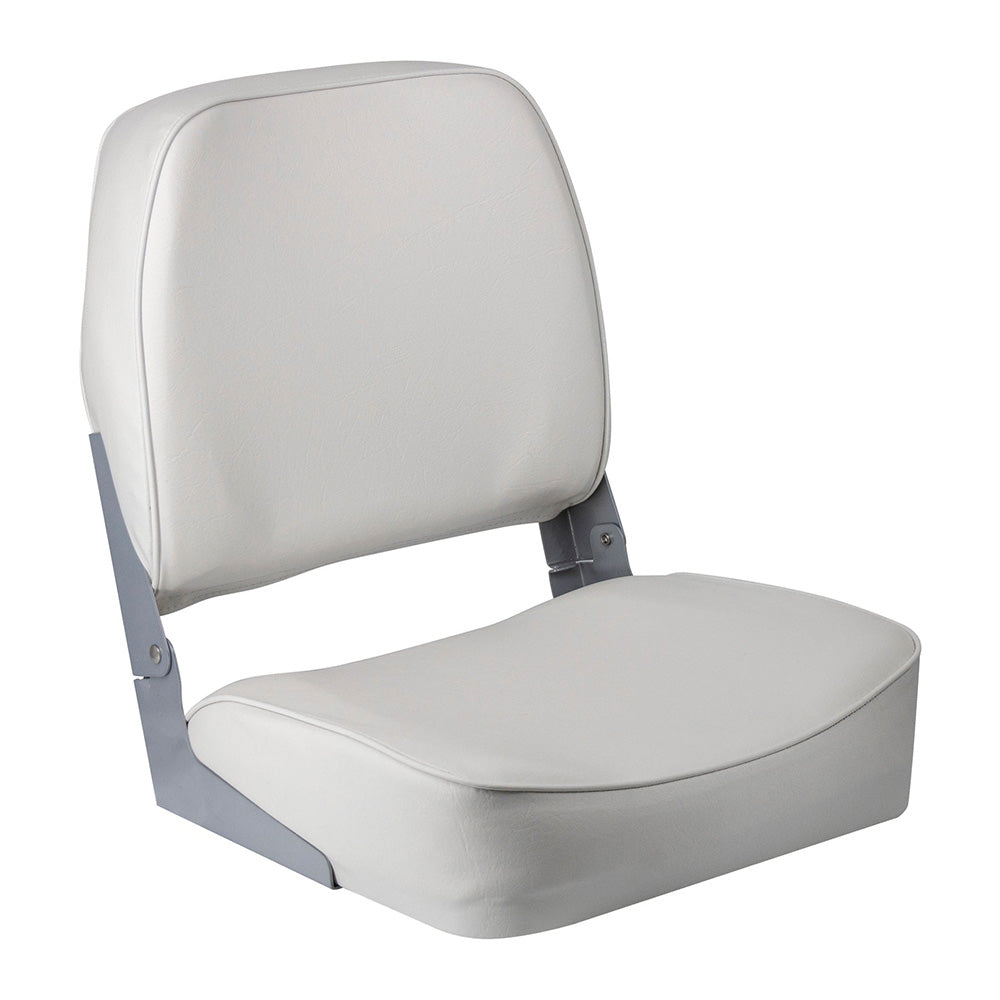 Wise Super Value Low-Back Fishing Seat - White [3313-710] - BuoyMart.com  Seating Wise Seats