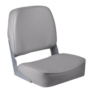 Wise Super Value Low-Back Fishing Seat - Grey [3313-717] - BuoyMart.com  Seating Wise Seats