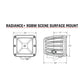 RIGID Industries Radiance Scene - RGBW - Surface Mount - Pair [682053] - BuoyMart.com  Pods & Cubes RIGID Industries