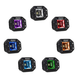 RIGID Industries Radiance Scene - RGBW - Flush Mount - Pair [682153] - BuoyMart.com  Pods & Cubes RIGID Industries